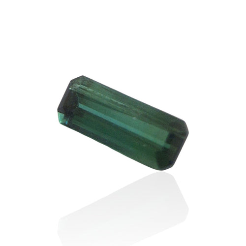 Tourmaline cuprifère - Pierre 1,315 ct bleu-vert du Mozambique 58 Facettes #26-138-TMCPEM