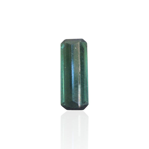 Tourmaline cuprifère - Pierre 1,315 ct bleu-vert du Mozambique 58 Facettes #26-138-TMCPEM