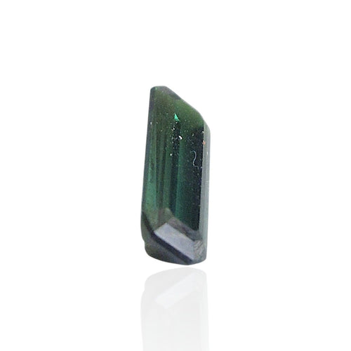 Tourmaline cuprifère - Pierre 1,315 ct bleu-vert du Mozambique 58 Facettes #26-138-TMCPEM