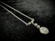 Collier ancien en or gris et diamants 58 Facettes Collier 010