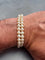 Bracelet 2 rangs de perles Akoya en or jaune 18K 58 Facettes Saane