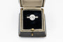 51 Bague ancienne en or jaune et blanc 18 carats et diamants 58 Facettes 13524
