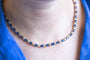 Collier en or jaune et blanc, saphirs et diamants 58 Facettes NN1