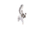 Années 50 - Broche en or blanc et diamants 58 Facettes 23899