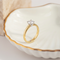 54 Solitaire - Bague en or jaune 585 et diamant 58 Facettes HJ062628