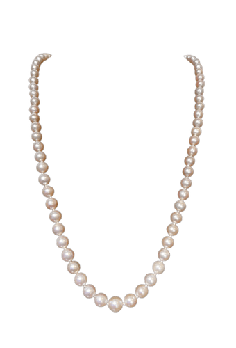 Collier sautoir en or 18K et perles de culture Akoya 58 Facettes 912