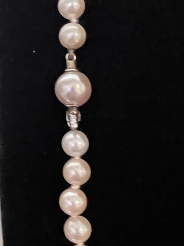 Collier sautoir en or 18K et perles de culture Akoya 58 Facettes 912