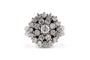 51 Bague années 70 en or blanc et diamants 58 Facettes 23896
