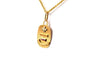 Années 50 - Pendentif en or jaune et rubis 58 Facettes B897