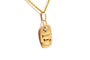 Années 50 - Pendentif en or jaune et rubis 58 Facettes B897