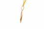 Années 50 - Pendentif en or jaune et rubis 58 Facettes B897