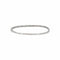 Bracelet jonc en or blanc et diamants 58 Facettes 5481003CN