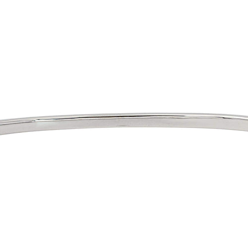 Bracelet jonc en or blanc et diamants 58 Facettes 5481003CN