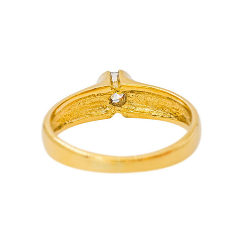 47 Bague solitaire en or jaune et diamant 58 Facettes 5707368CN