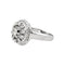 53 Marguerite - Bague en or blanc et diamants 58 Facettes 5709157CN