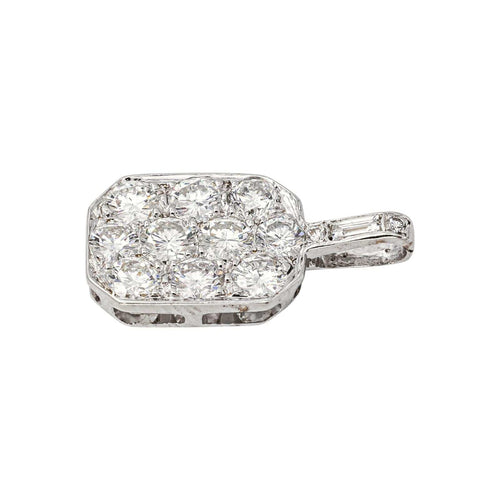 Pendentif en or blanc et diamants 58 Facettes 5709161CN