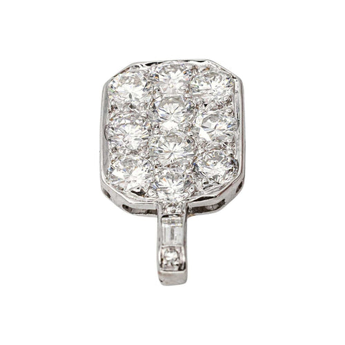 Pendentif en or blanc et diamants 58 Facettes 5709161CN