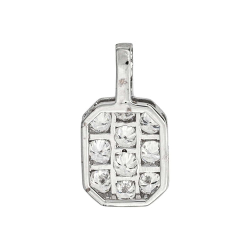 Pendentif en or blanc et diamants 58 Facettes 5709161CN