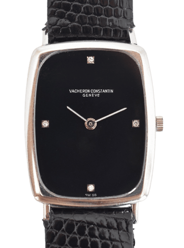 Vacheron Constantin 7590 - Montre en or blanc, diamants et onyx