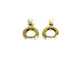 Boucles d'oreilles en or jaune et perles 58 Facettes 1808890