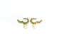 Boucles d'oreilles en or jaune et perles 58 Facettes 1808890