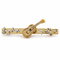 Broche guitare en or jaune et blanc avec diamants 58 Facettes 50494
