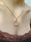 Augis - Pendentif médaille en or jaune et rose, diamant et rubis 58 Facettes 1808939