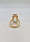 54 Bague tourmaline « melon d'eau » en or jaune et diamants 58 Facettes 323/791