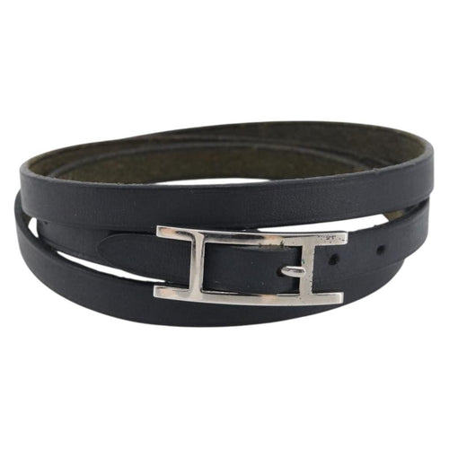 Hermès Hapi 3 - Bracelet en cuir et métal 58 Facettes jv6ymd2zjg