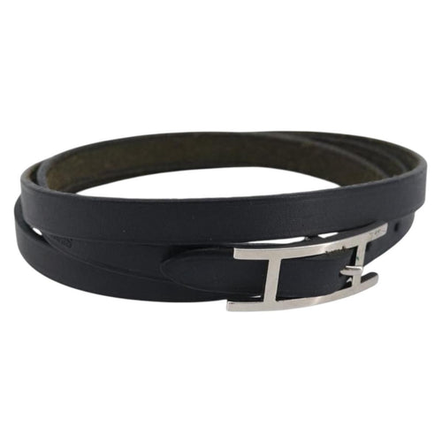 Hermès Hapi 3 - Bracelet en cuir et métal 58 Facettes jv6ymd2zjg