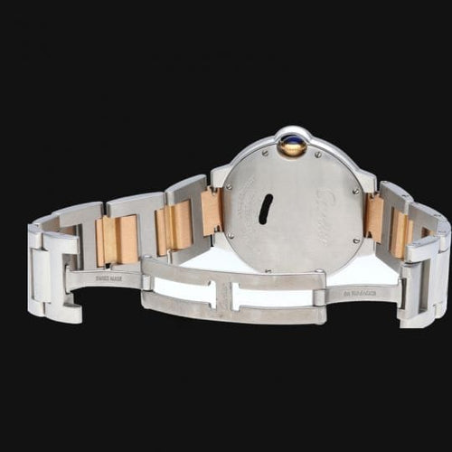 Cartier Ballon Bleu - Montre 36 mm en or rose et acier 58 Facettes MT47805