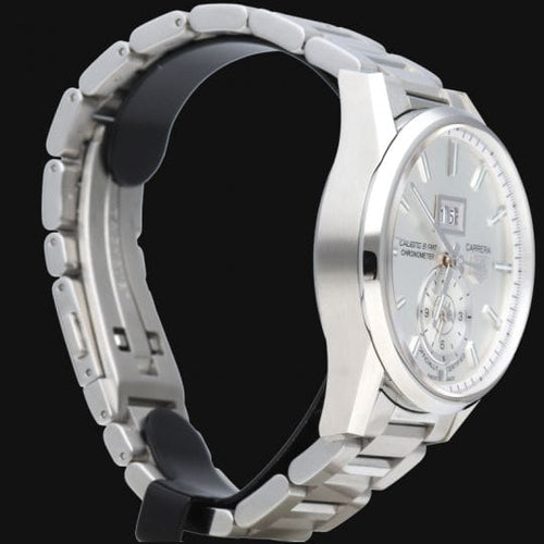 TAG Heuer Carrera - Montre Calibre 8 GMT en acier 58 Facettes MT47570