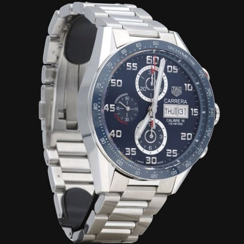 TAG Heuer Carrera - Montre Calibre 16 en acier 58 Facettes MT47431