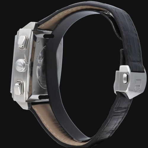 TAG Heuer Monaco - Montre chronographe Calibre 12 en acier 58 Facettes MT47420