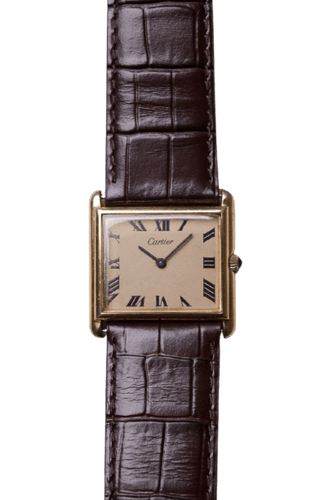 Cartier Tank Must - Montre grand modèle en vermeil