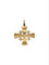 Croix de Jérusalem - Pendentif en or rose 18 carats 58 Facettes 1809874