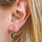 Jullie - Boucles d'oreilles en nacre noire 58 Facettes SER1024YG