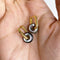 Jullie - Boucles d'oreilles en nacre noire 58 Facettes SER1024YG