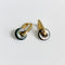 Jullie - Boucles d'oreilles en nacre noire 58 Facettes SER1024YG