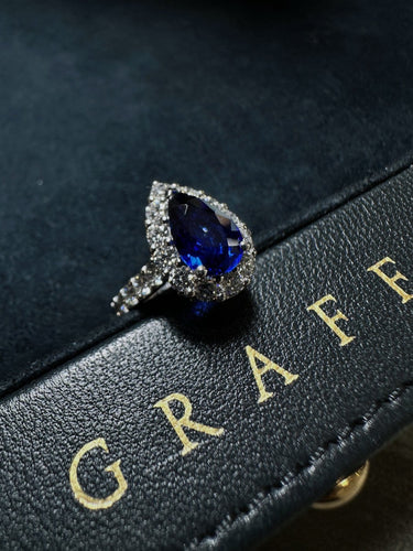 Bague 48 GRAFF - Bague Royal Blue en saphir 1,90 ct 58 Facettes jnci156