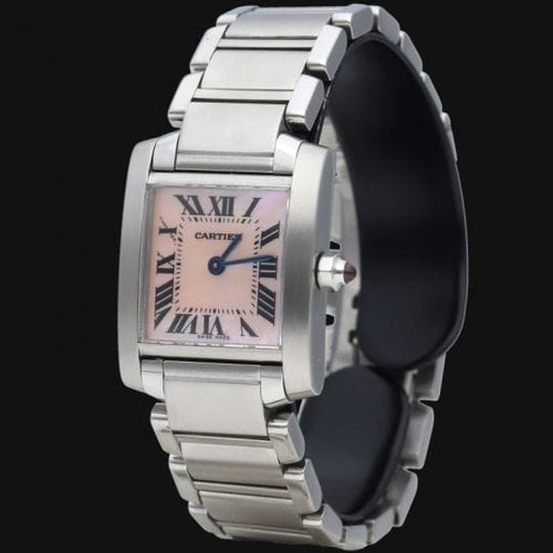 Cartier Tank Française - Montre en acier 58 Facettes MT45681
