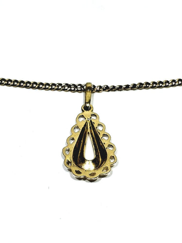 Art nouveau - Pendentif en or jaune 58 Facettes 1810614