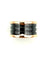 53 BVLGARI B.zero1 - Bague en or rose et céramique noire 58 Facettes BVLGARI BG