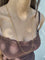 Chaîne maille gourmette en or rose 18 carats 58 Facettes 1810623