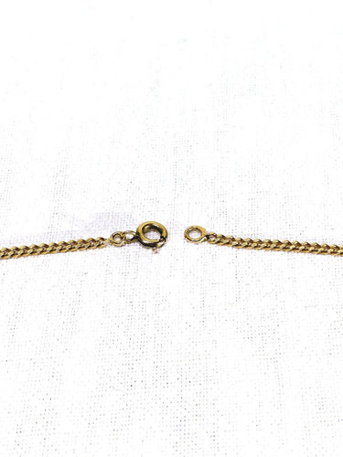 Chaîne maille gourmette en or rose 18 carats 58 Facettes 1810623