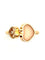 51 Chopard Happy Hearts - Bague en or rose, diamant et opale rose 58 Facettes CHOPARD BG