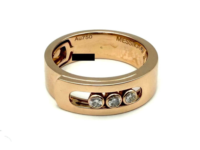 51 Messika Move Noa - Bague en or rose et diamants 58 Facettes MESSIKA BG