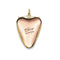 Pendentif en or jaune et émail de Limoges 58 Facettes 260213R