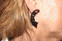 Boucles d'oreilles anciennes en écaille, or et perles 58 Facettes 7734