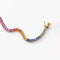 Bracelet Bracelet tennis en or 18 carats et saphirs multicolores 58 Facettes GBT1025YG